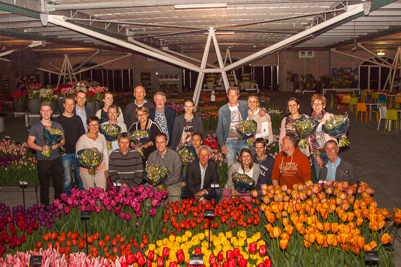 NK tulpenkeuren 2016  1 april Keukenhof